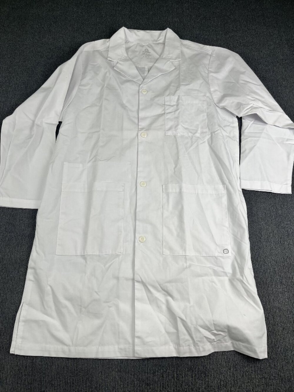 WonderWink Mens Professional White Lab Coat NWOT Size Small
